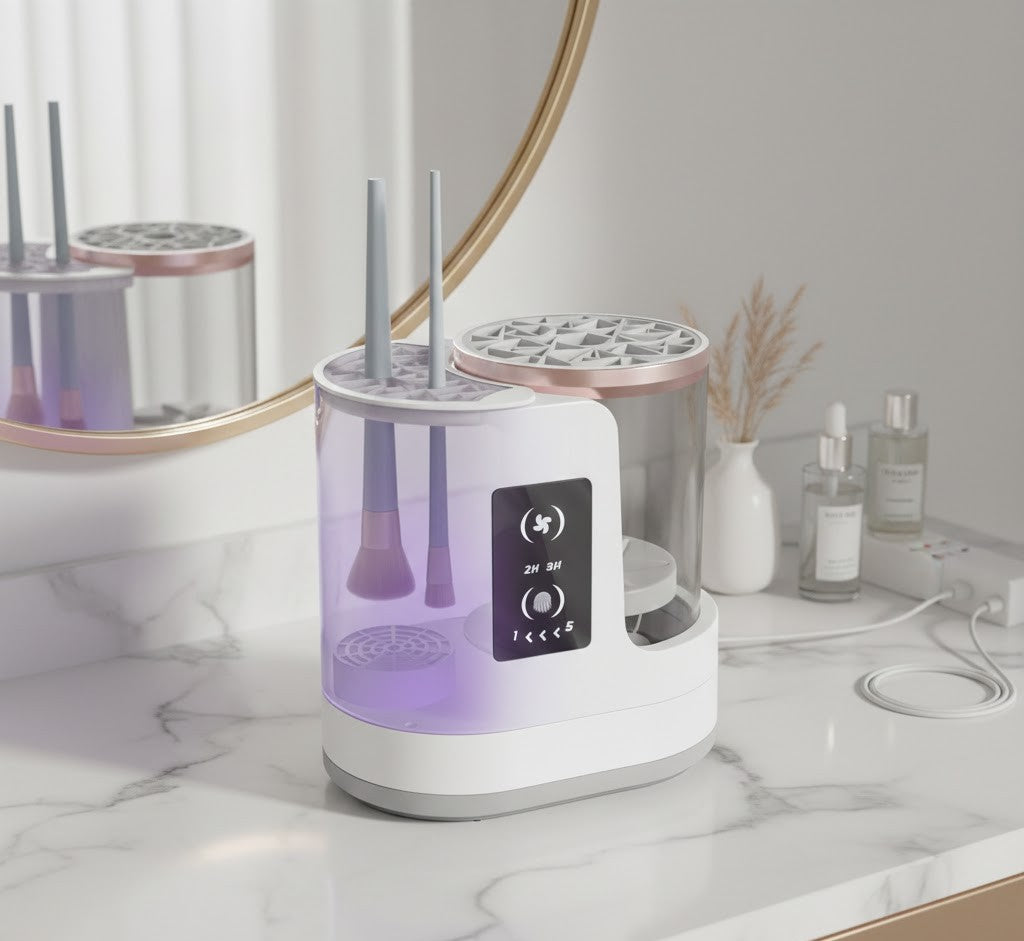 3 w 1 Myjka do pędzli do makijażu